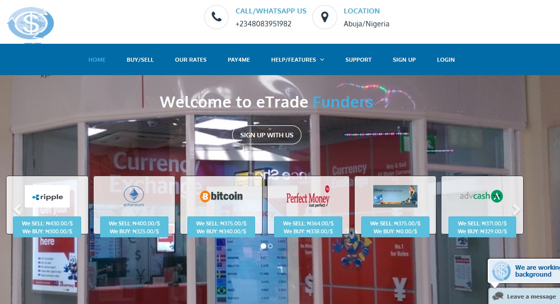 eTrade Funders